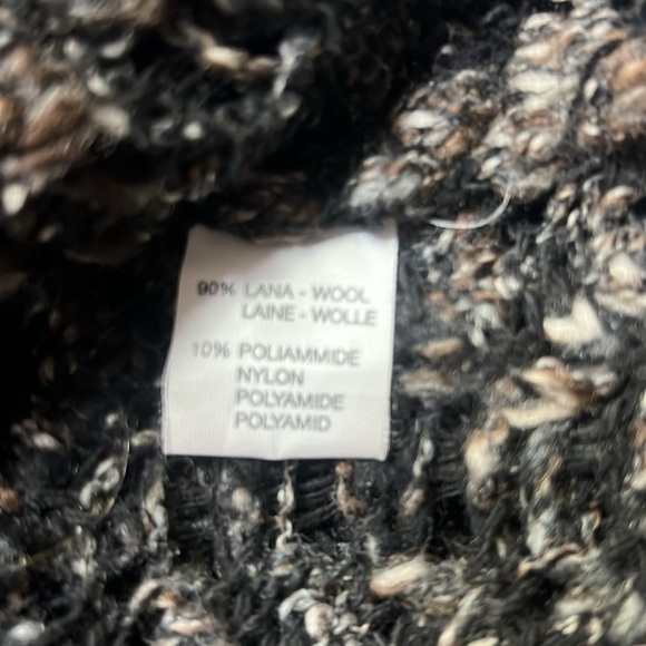 Paolo Bellucci Marled Open Weave Sweater - Picture 6 of 7